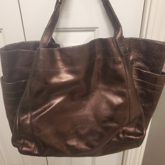 European leather tote, never used - Picture 5 of 6